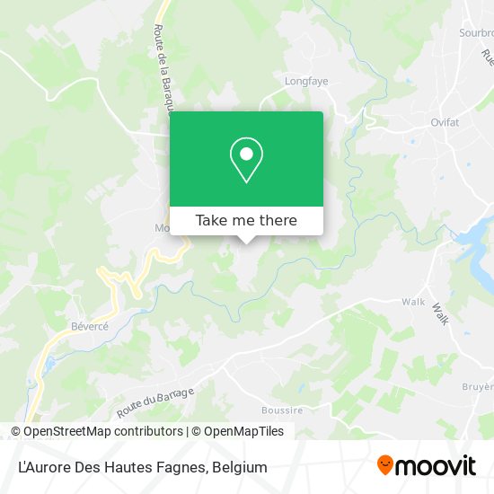 L'Aurore Des Hautes Fagnes map