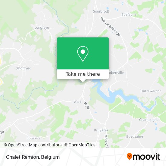 Chalet Remion map