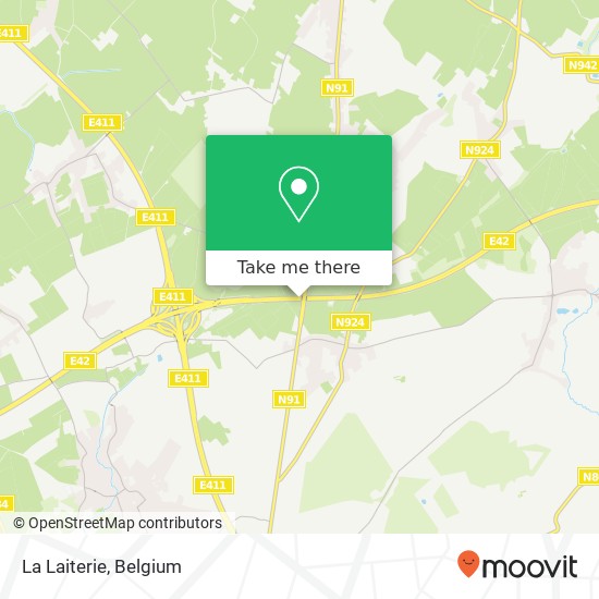La Laiterie map