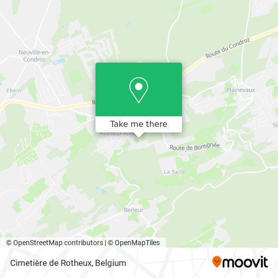 Cimetière de Rotheux map