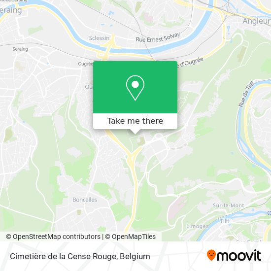 Cimetière de la Cense Rouge map