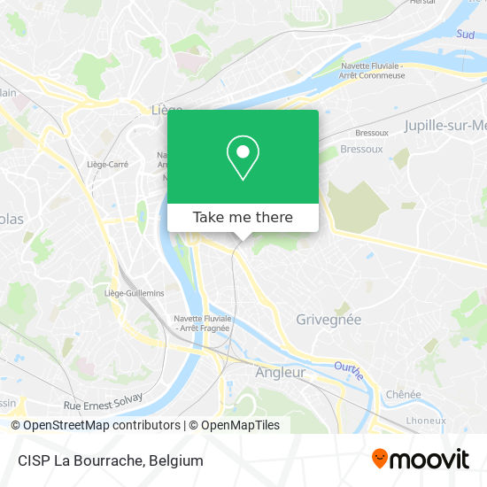 CISP La Bourrache map