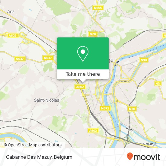 Cabanne Des Mazuy plan