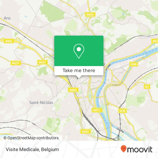 Visite Medicale map