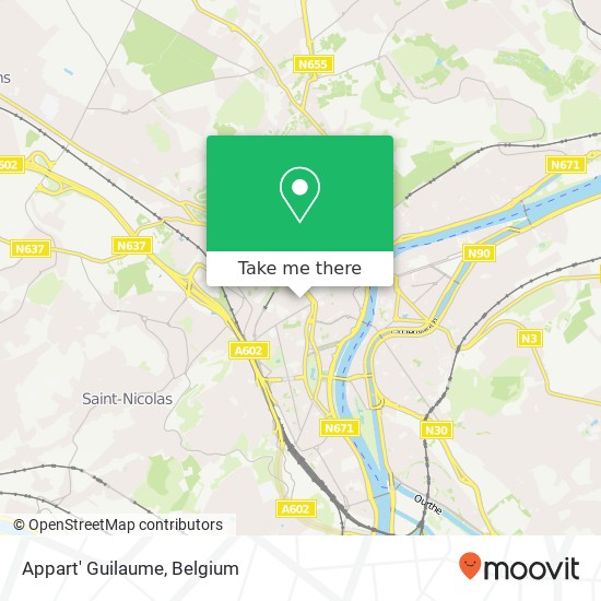 Appart' Guilaume map