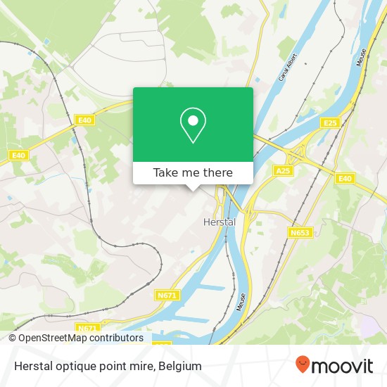 Herstal optique point mire map