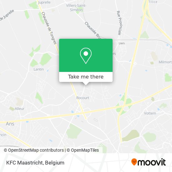 KFC Maastricht map