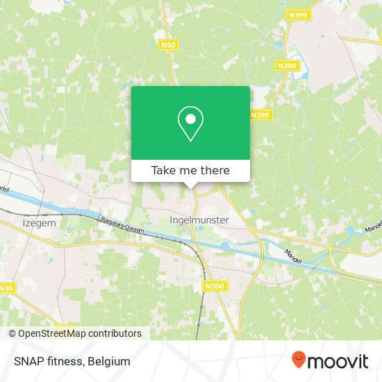 SNAP fitness map