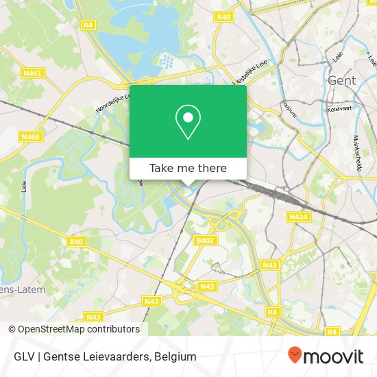 GLV | Gentse Leievaarders map
