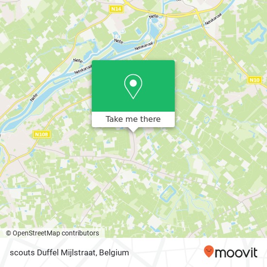 scouts Duffel Mijlstraat map