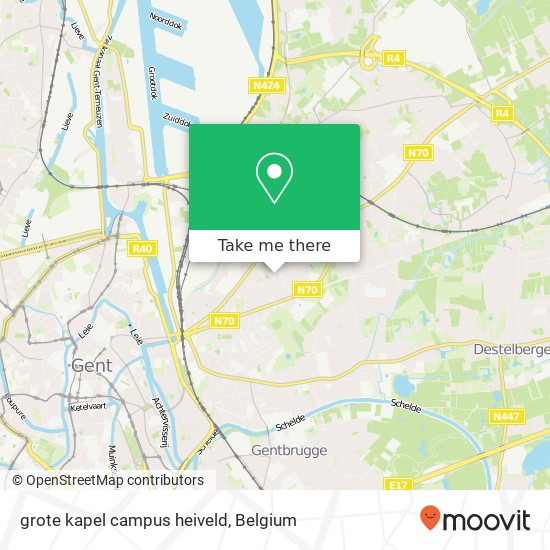 grote kapel campus heiveld plan