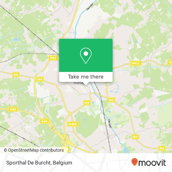 Sporthal De Burcht plan