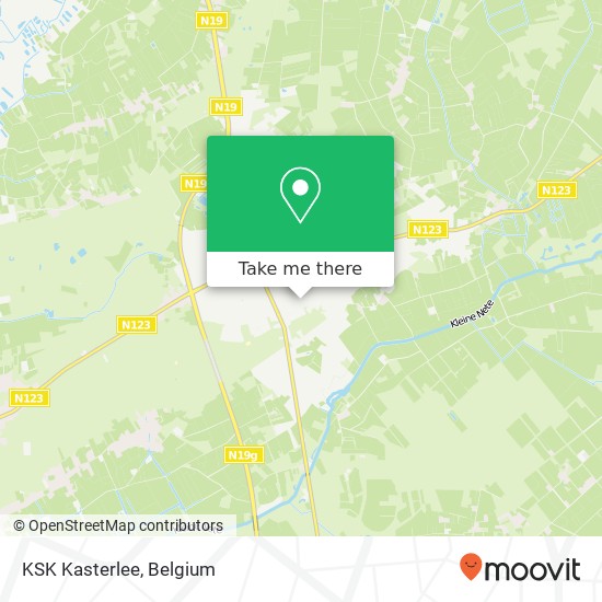 KSK Kasterlee map