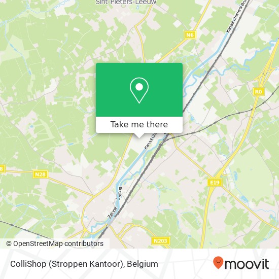 ColliShop (Stroppen Kantoor) map