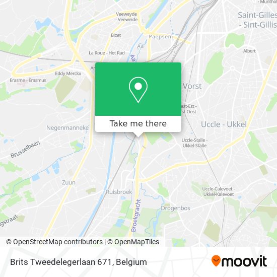 Brits Tweedelegerlaan 671 plan