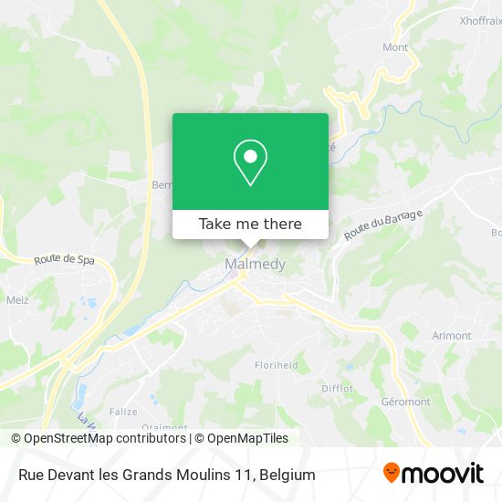 Rue Devant les Grands Moulins 11 map