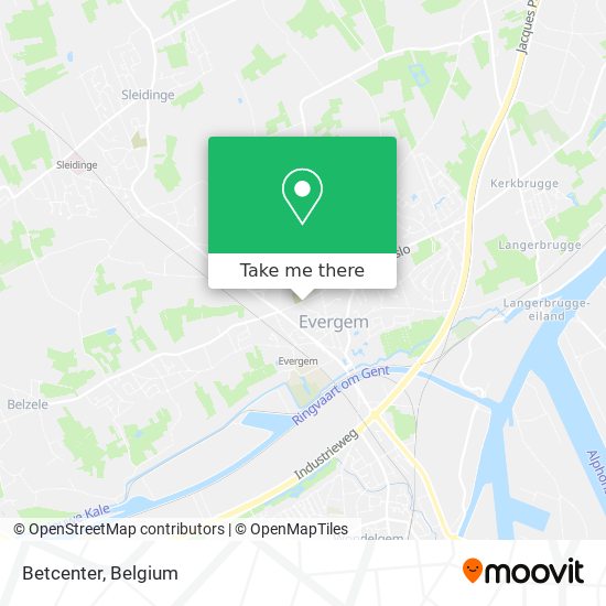 Betcenter map