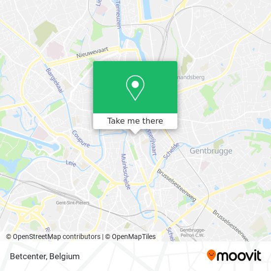 Betcenter map