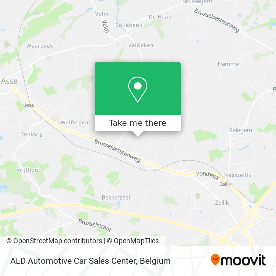 ALD Automotive Car Sales Center map