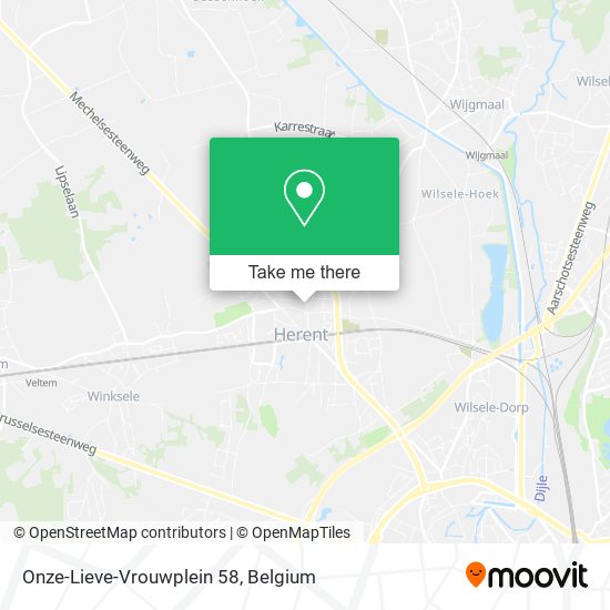 Onze-Lieve-Vrouwplein 58 plan