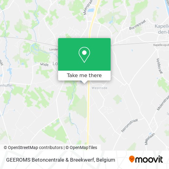 GEEROMS Betoncentrale & Breekwerf map