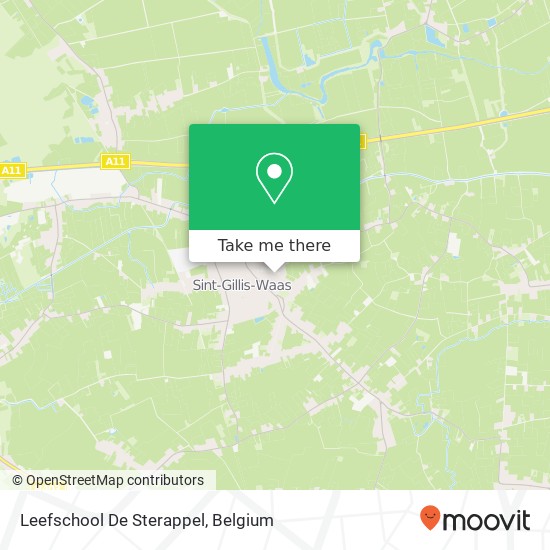 Leefschool De Sterappel map