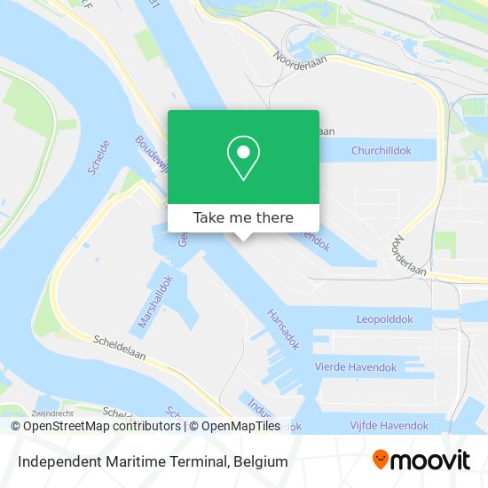 Independent Maritime Terminal map