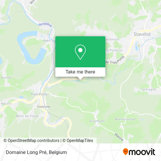 Domaine Long Pré map