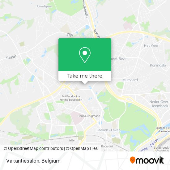 Vakantiesalon map