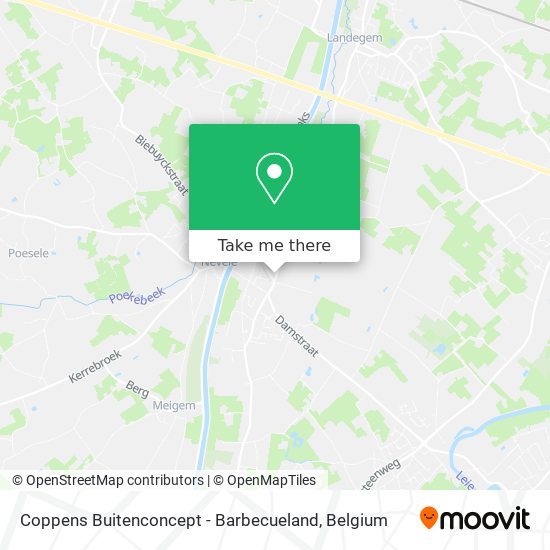 Coppens Buitenconcept - Barbecueland map