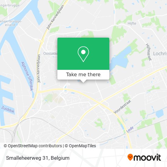 Smalleheerweg 31 map