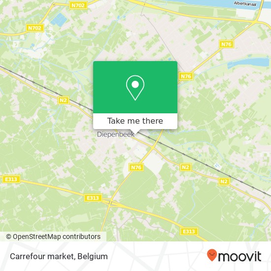 Carrefour market map
