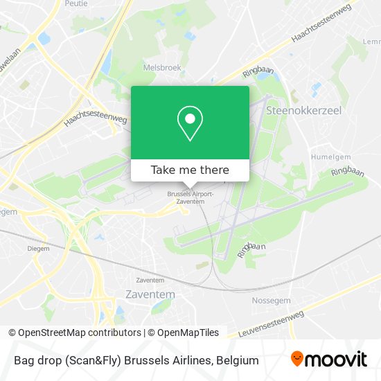 Bag drop (Scan&Fly) Brussels Airlines plan