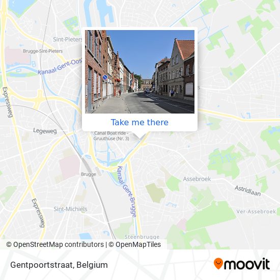 Gentpoortstraat map