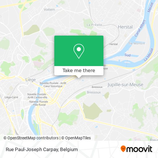 Rue Paul-Joseph Carpay map