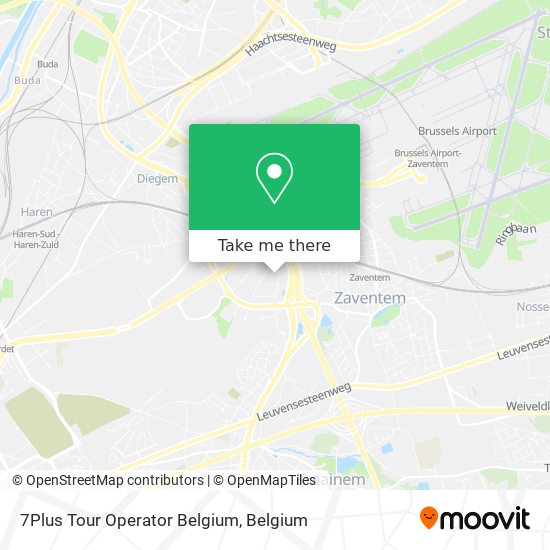 7Plus Tour Operator Belgium plan