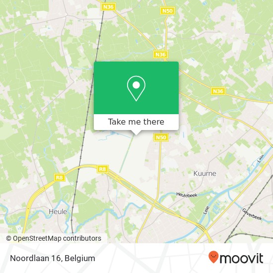Noordlaan 16 map
