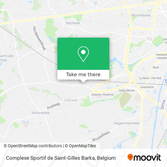 Complexe Sportif de Saint-Gilles Barka map