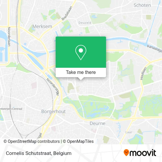 Cornelis Schutstraat map