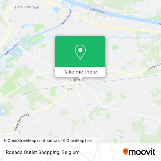 Rosada Outlet Shopping map