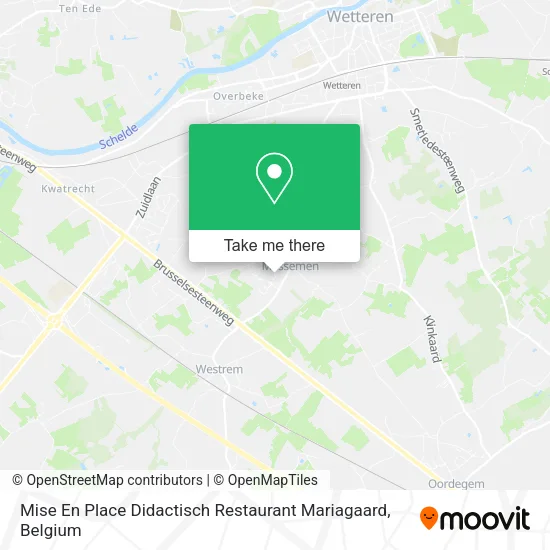 Mise En Place Didactisch Restaurant Mariagaard map