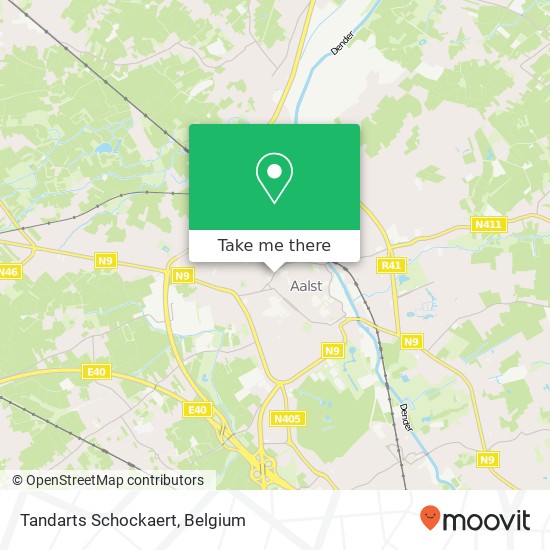 Tandarts Schockaert map