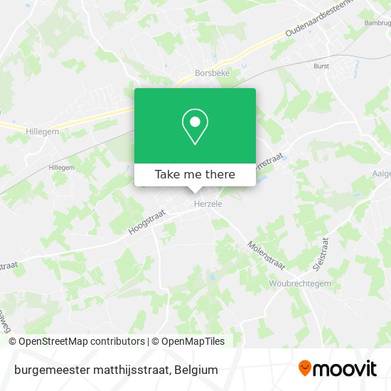 burgemeester matthijsstraat map