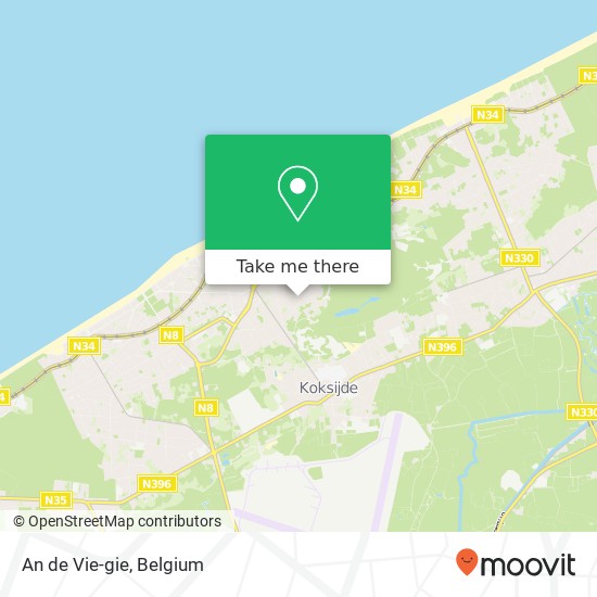 An de Vie-gie map