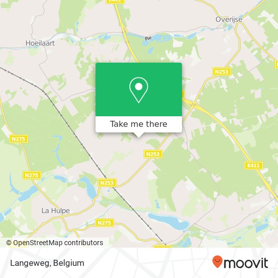 Langeweg map