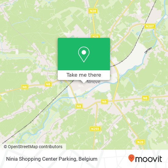 Ninia Shopping Center Parking map