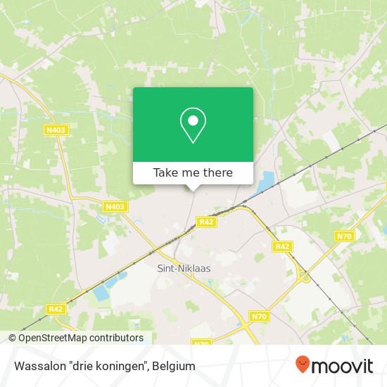 Wassalon "drie koningen" map