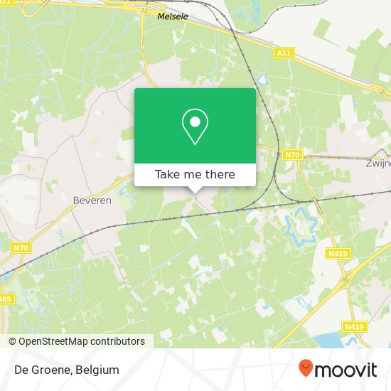 De Groene map