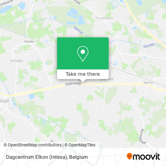 Dagcentrum Elkon (Intesa) map