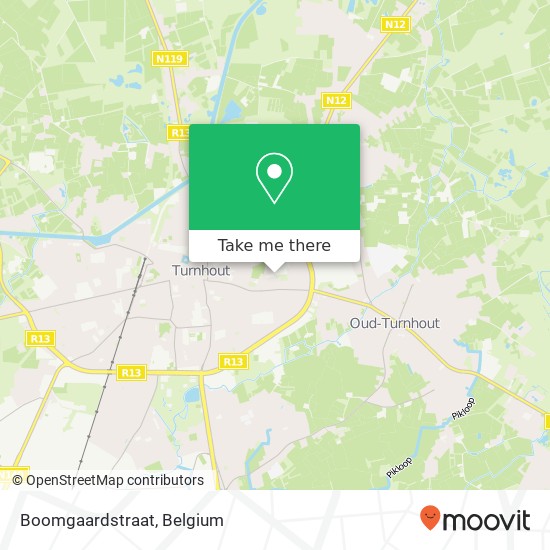 Boomgaardstraat map